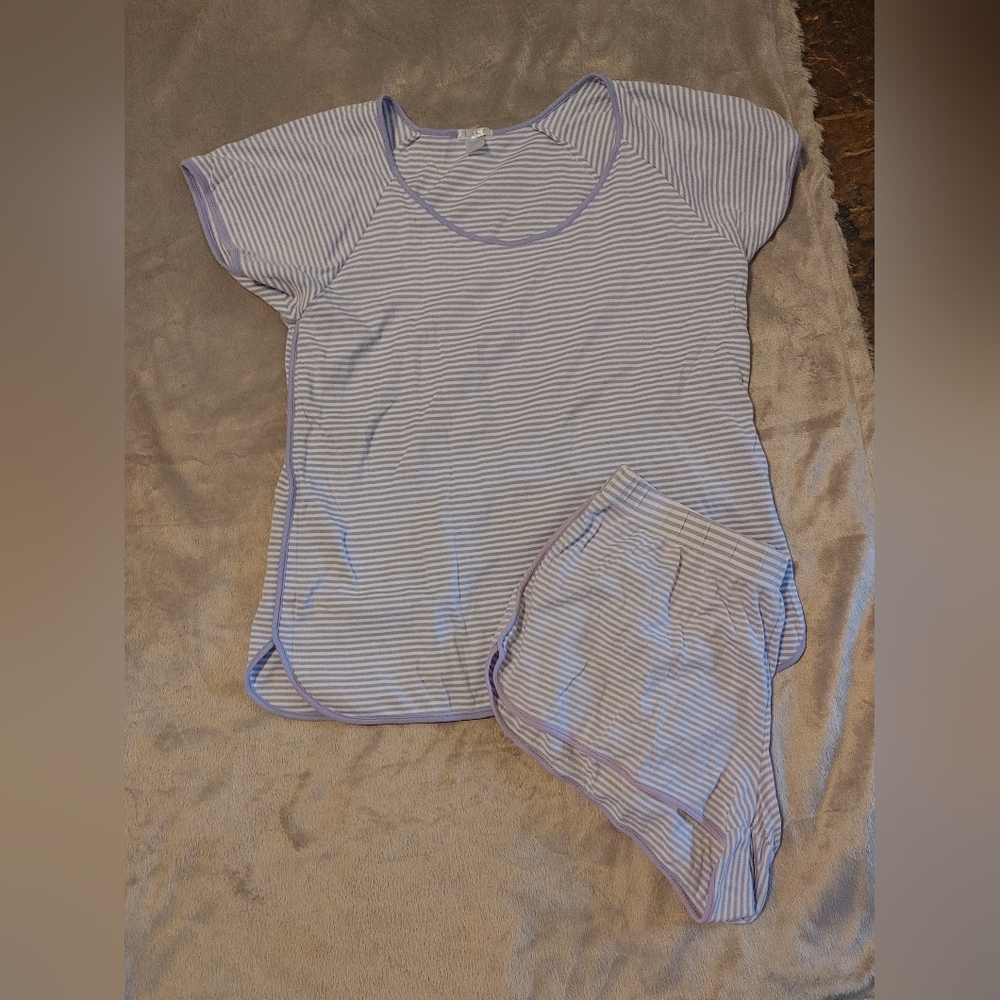 LAKE Pima Short Pajama Set Size Medium